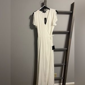 Lulus white dress small